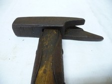 7838.        Alter Hammer Schmiedehammer  Werkzeug 860 gr.