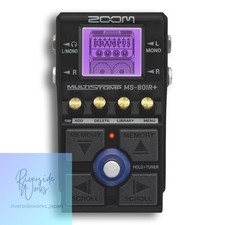ZOOM MS-80IR+ MultiStomp Effects Pedal with 3-Year Warranty