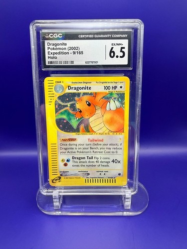 Dragonite graded CGC 6.5 for sale on eBay