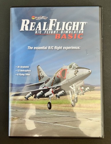 Great Planes Real Flight R/C Flight Simulator Basic, 35 Airplanes, 12 Helicopter