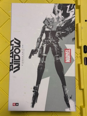 MARVEL 1:6 SCALE BLACK WIDOW CLASSIC EDITION THREE A 3A USED See Description