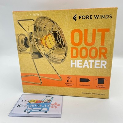 Iwatani FW-OH01 FORE WINDS Outdoor Heater Cassette Gas Small Compact New Japan