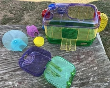 Kaytee Critter Trail Starter Kit Cage Expand Easy Hamsters Gerbils, Mice.  home