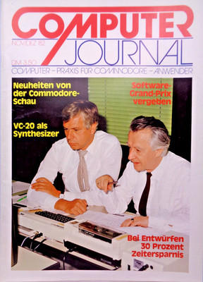 COMPUTER JOURNAL - AUSGABE: NOV/DEZ 82 (COMMODORE/M&T - MAGAZIN) #2DE
