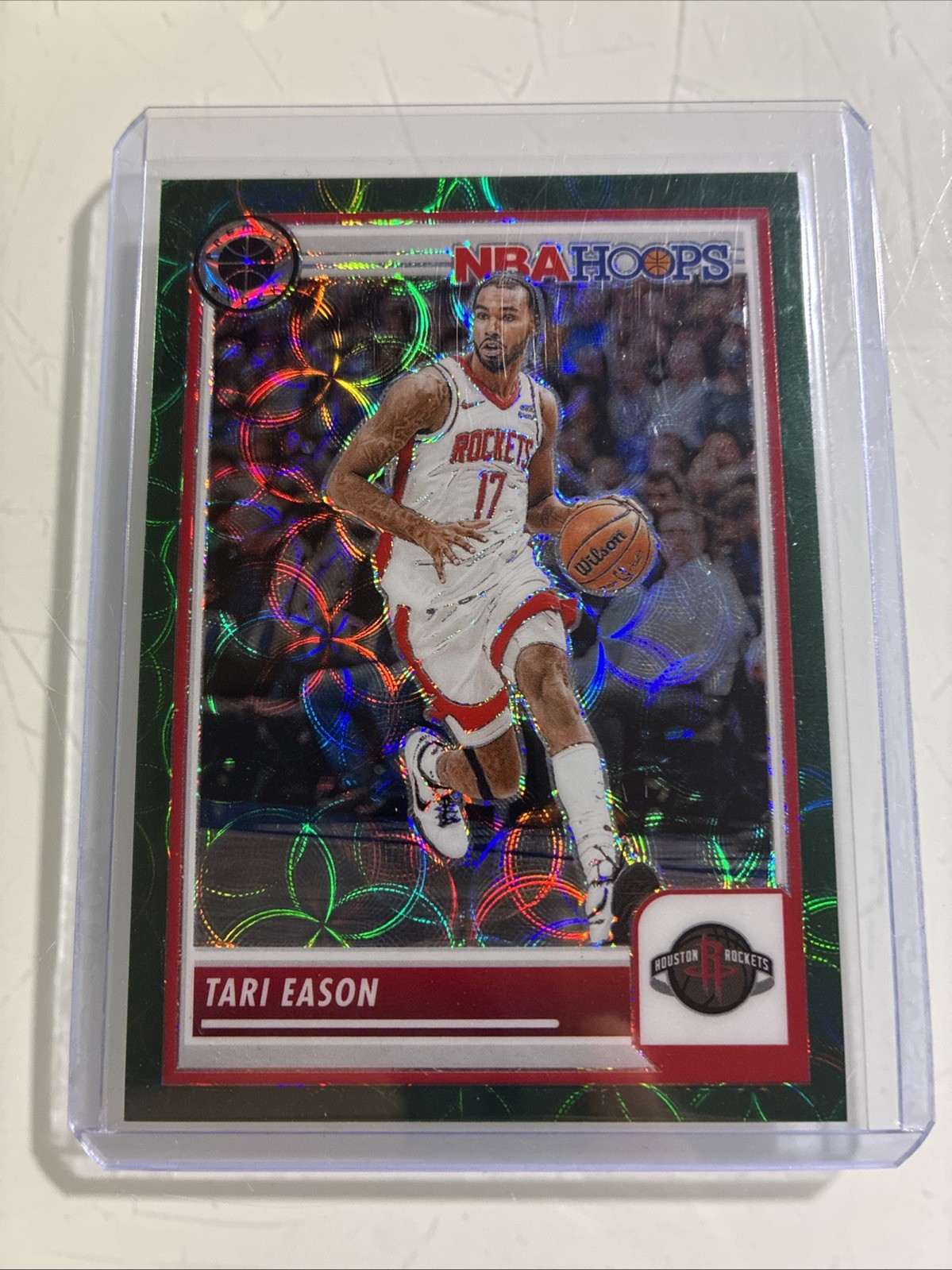 2023-24 Panini Hoops Premium Stock Tari Eason Green Scope Prizm /8