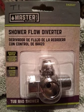Master Plumber 542327 Shower Flow Diverter