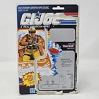 Tracker Navy S.E.A.L. 1990 G.I. Joe File Card Back Uncut Hasbro Vintage