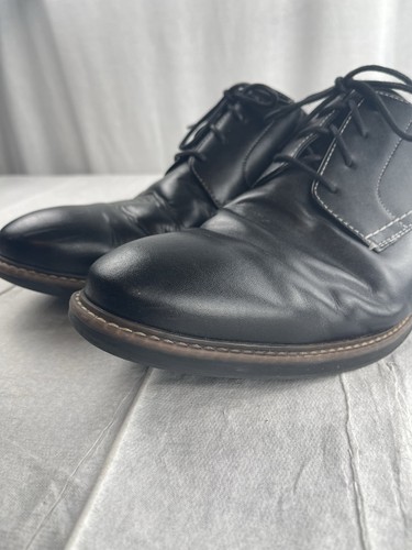 Nunn Bush schwarz Leder Komfort Oxford Schuhe Herren Gr. 12W Schnürschuhe Komfort Gel - Bild 10 von 15