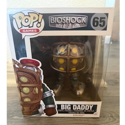 Funko Pop Bioshock Big Daddy 65 Supersized 6'' Vinyl Figure Box Minor Damage