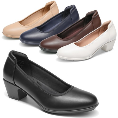 #ad #ad Women Pumps Low Chunky Block Heels All Day Comfort Daily Office Work Dress Pumps $26.99