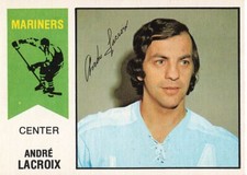 ANDRE LACROIX  1974 O-PEE-CHEE WHA HOCKEY #60