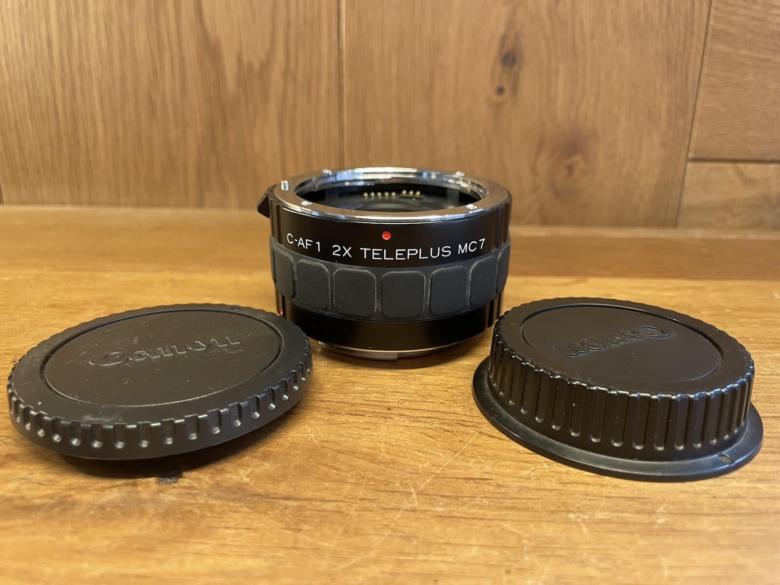 *Near Mint* C-AF1 2x Teleplus MC7 Teleconverter Lens for Canon EF Mount From JPN