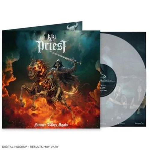 KK's Priest - The Sinner Rides Again (Clear) - Vinyl Record | eBay