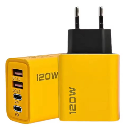 4-Port USB C PD Charger QC 3.0 Fast Adapter for iPhone Samsung Xiaomi - Photo 5 sur 10