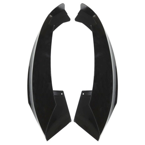 Kit de labios divisores de parachoques delantero traje ABS negro para BMW F32 F33 F36 2014-2020 - Imagen 8 de 17