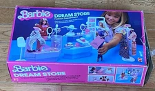 Vintage 1982 Barbie Dream Store Fashion Department & Make Up, Incomplete Set