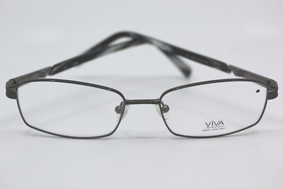 VIVA VV271  BLACK MARBLE GUN  Eyeglasses New Authentic 54