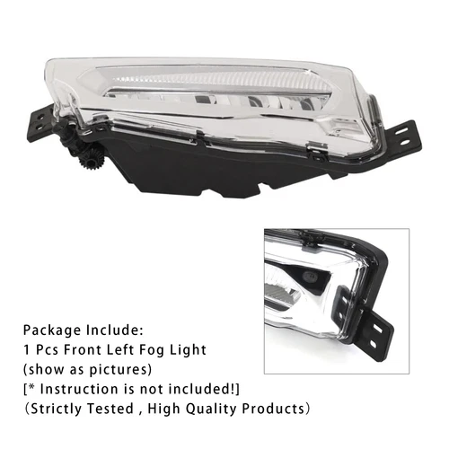 Luz antiniebla delantera izquierda LED 1 pieza para BMW X3 G01 G08 X4 G02 2018-2019 63177412527/ - Imagen 4 de 10