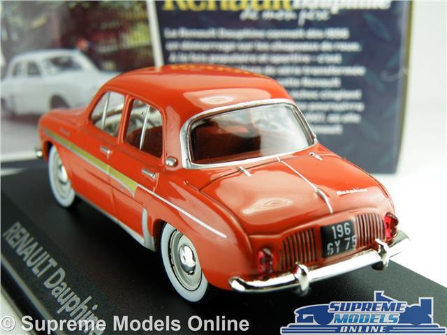 RENAULT DAUPHINE MODEL CAR 1:43 SCALE IXO ATLAS RED SALOON FRENCH