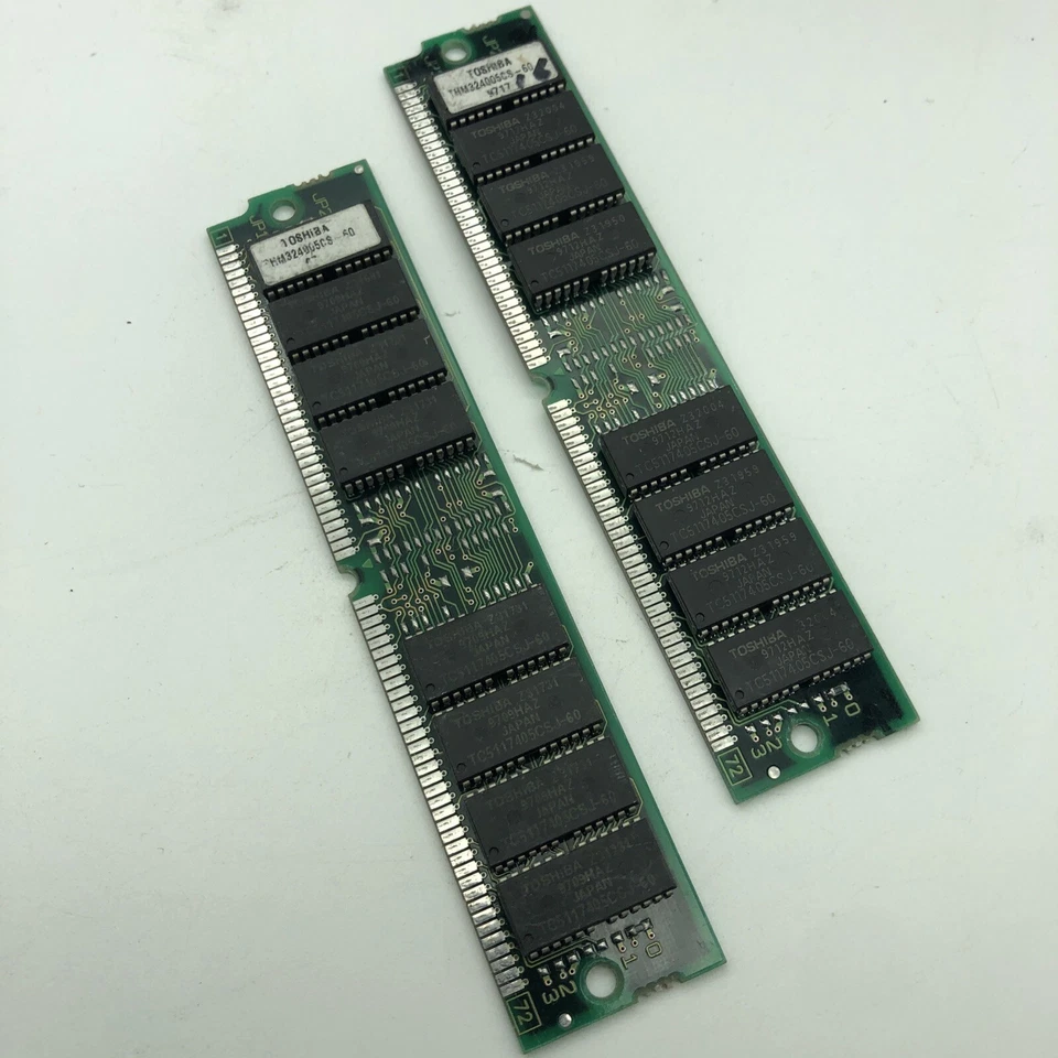 32MB EDO ( 2x16mb ) NON-PARITY 60NS SIMM 72-PIN 5V 2X32 IBM PC MAC Macintosh 2pc - Image 3 of 4
