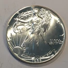 1988 Uncirculated American Silver Eagle US Mint Issue 1oz Pure Silver #N293