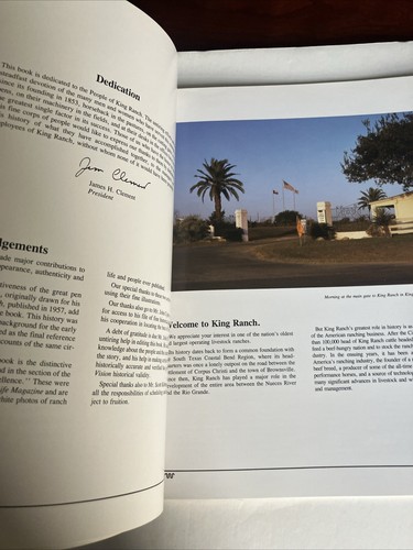 KING RANCH. TEXAS. STEWARDS OF A VISION BY JAY NIXON 1986 1ST EDITION SOFTCOVER - Picture 7 of 11