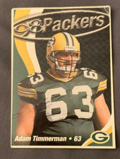 Green Bay Packers Adam Timmerman #63 Football Card 1998 Vintage NFL