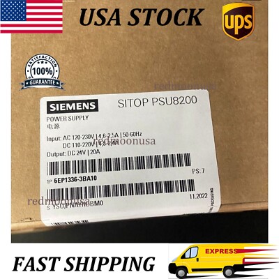 6EP1336-3BA10 New In Box SIEMENS 6EP13363BA10 SITOP PSU8200 Power Supply HT 1PCS