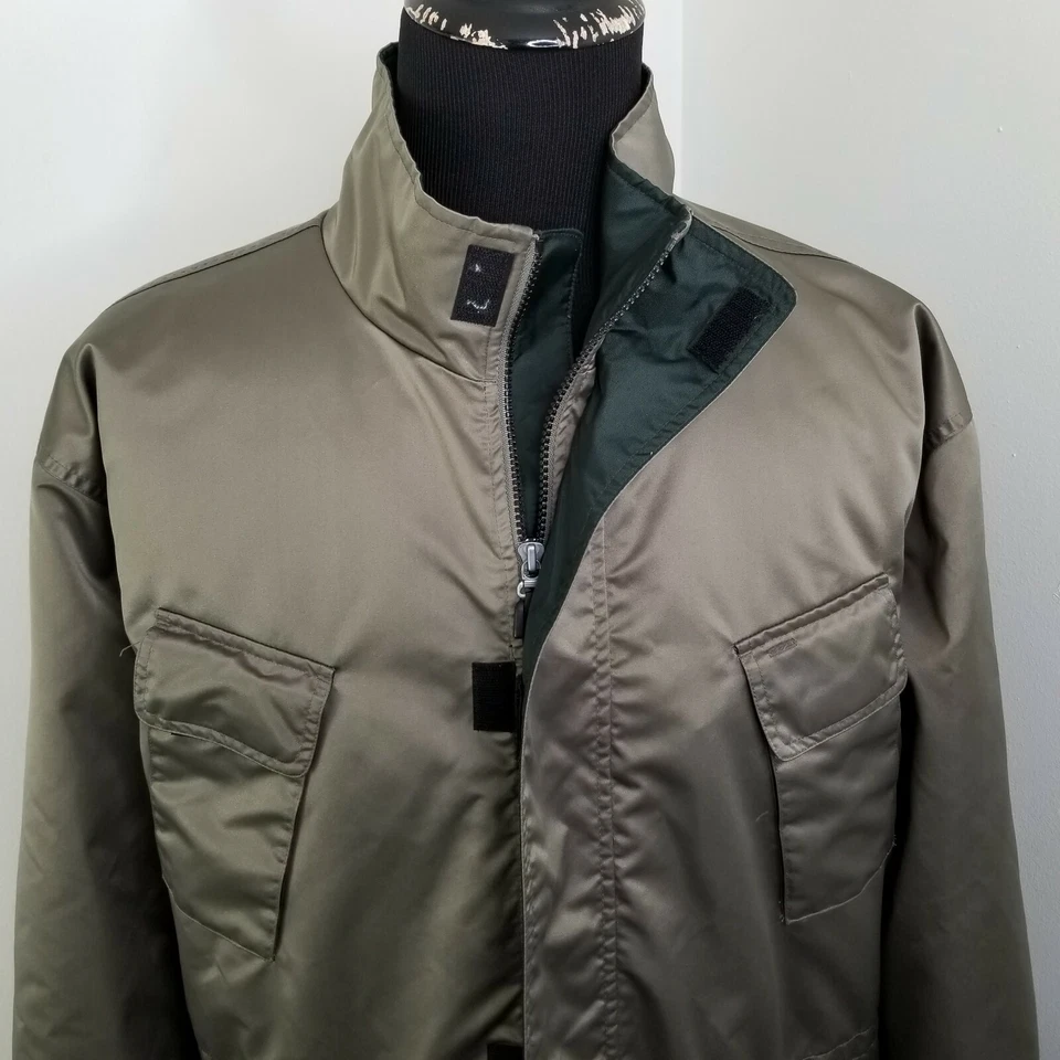 RARE Vintage NIKE 90’s White Tag WINTER Puffer Parka Trench Coat JACKET Mens XL - Image 4 of 4