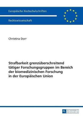 Thumbnail - Christina Dorr Strafbarkeit Grenzueberschreitend Taetiger Forschun