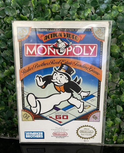 Double Dribble CIB Complete Box/Monopoly W/Box Nintendo Nes SNES N64 - Picture 6 of 22