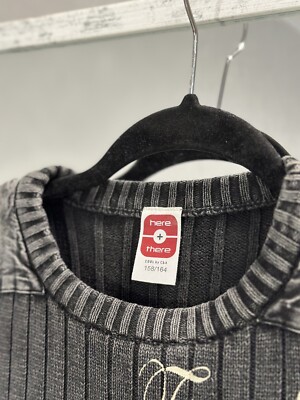 Vintage Japanese Y2K Ribbed Diesel Style Opium Knit Sweater Vintage Japanese Y2K Ribbed Diesel Style Opium Knit Sweater
