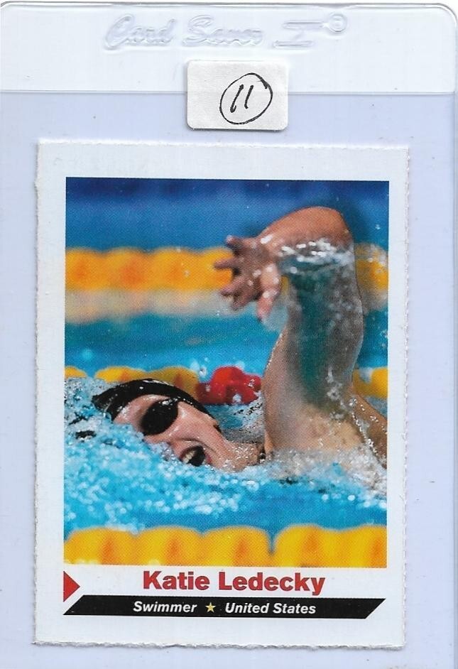2013 SI FOR KIDS KATIE LEDECKY ROOKIE CARD #274 ~ USA OLYMPIC SWIMMING (11)