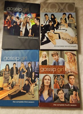 Gossip Girl: SEASONS 1,2, 3, 4 Series, DRAMA/ MYSTERY COLLEGE