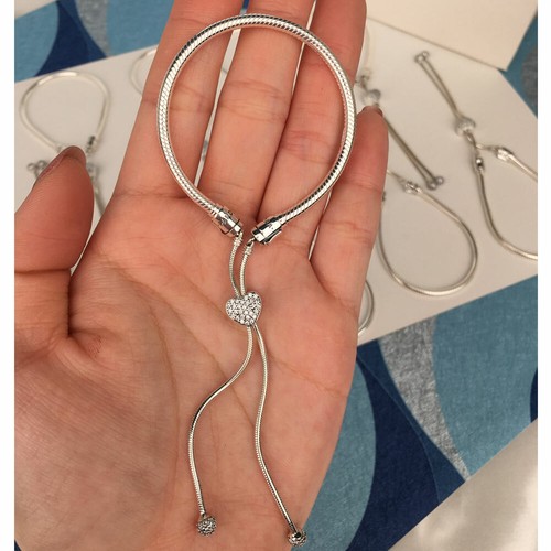Authentic PANDORA Heart Clasp Snake 