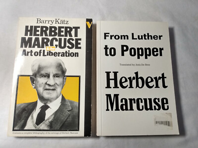 Herbert Marcuse Philosophy Liberation Luther Popper Kant Hegel Analysis Vintage