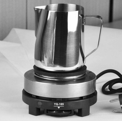 Mini Fornello Elettrico 500W Acciaio Inox Forno per Riscaldatore Caffè Cottura - Foto 7 di 10
