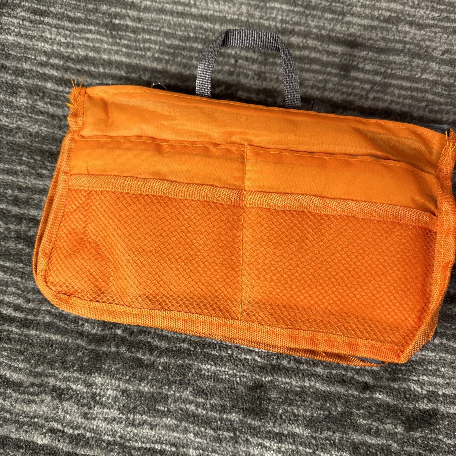 Multifunction Cosmetic Bag Makeup Case Pouch Toiletry Wash Organizer Travel Gray