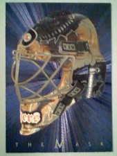 ROMAN CECHMANEK  01/02 PHILADELPHIA FLYERS' MASK INSERT CARD