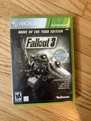 CIB (Tested) Fallout 3 Game of The Year Edition - Microsoft Xbox 360
