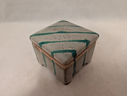 Japanese Mashiko Hamada Shinsaku 濱田晋作 Studio Pottery Lidded Incense Box Kogo - Picture 10 of 24
