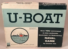 U-Boat 1959 Avalon Hill Military Game