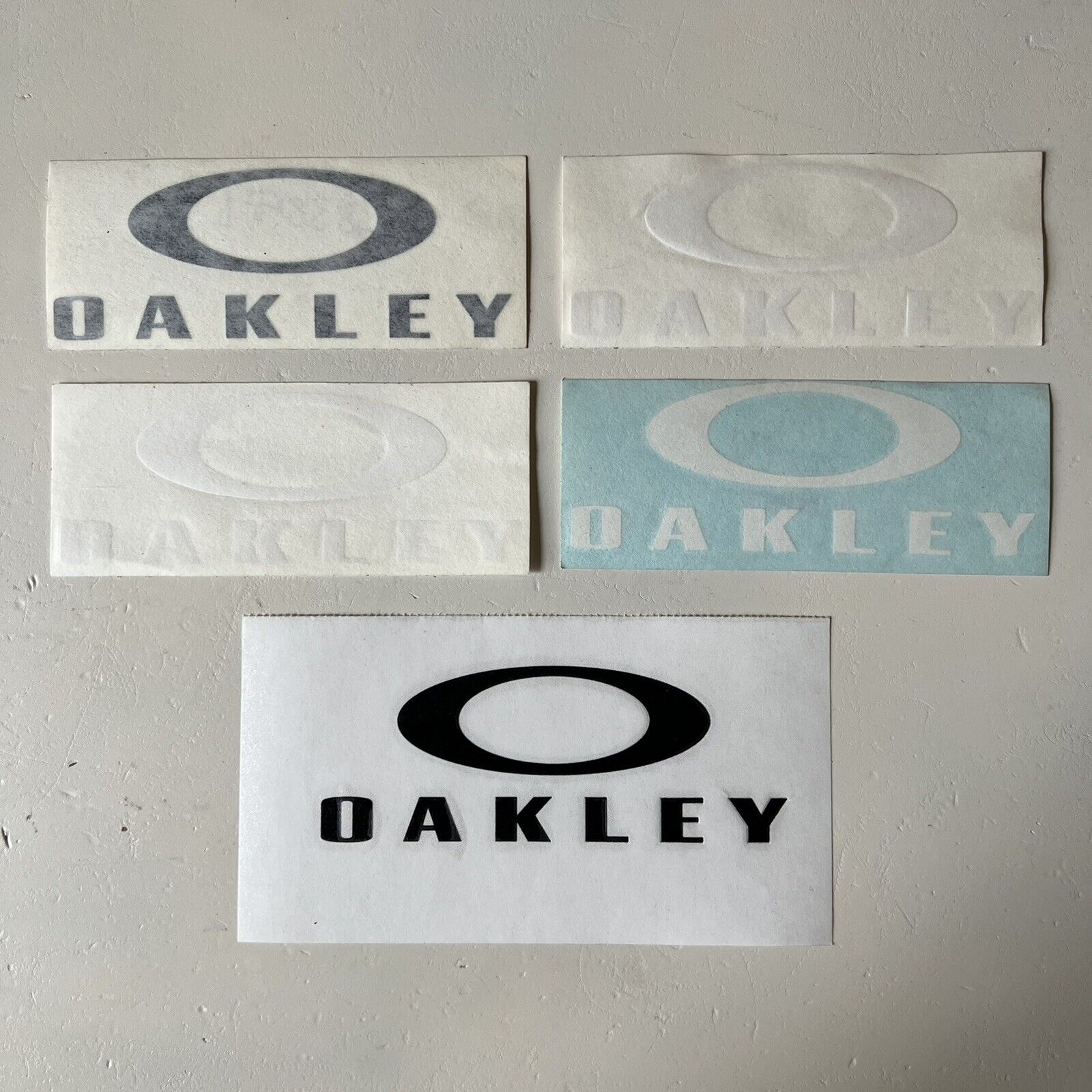 Oakley Medium Decal Sticker Set (5 Total)