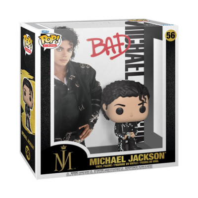 Michael Jackson BAD 1987 King of Pop POP! Albums #56 Figur Funko
