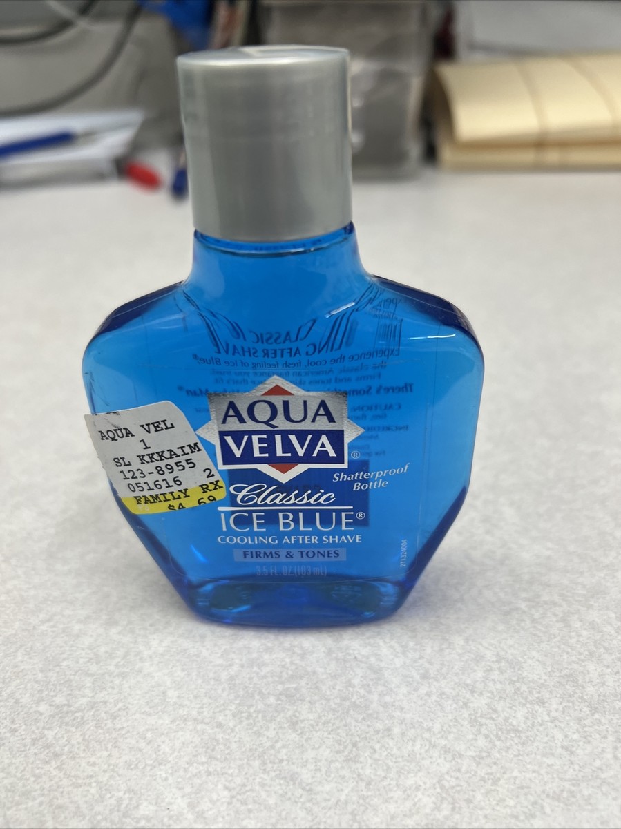 Aqua Velva Classic Ice Blue Cooling After Shave Oz