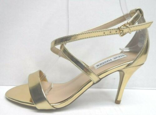Steve Madden Size 6 Gold Sandals New Womens Shoes