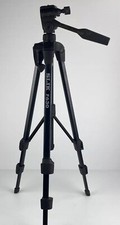 SLIK F630 Black Tripod with 3-Way Pan Head Telescopic Legs 146cm High