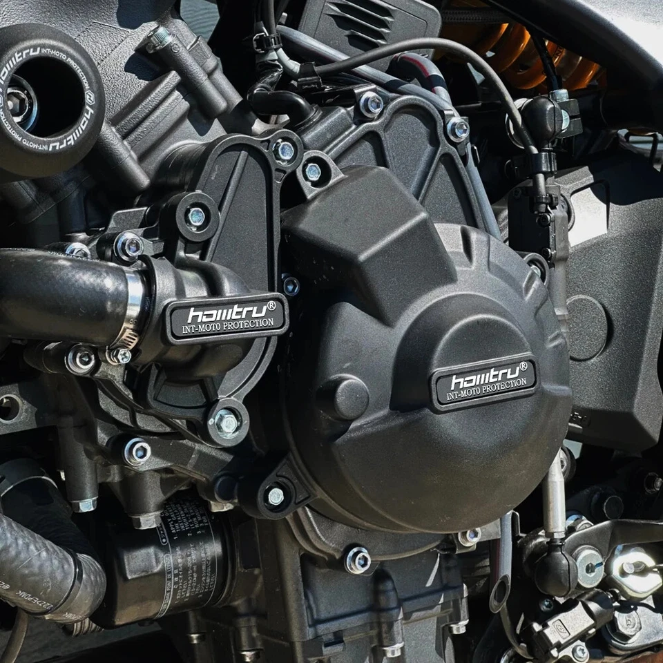 HOMTRU Engine Cover MT09 SP TRACER FZ09 2021~2023 For YAMAHA Protection Cover - Image 3 of 4