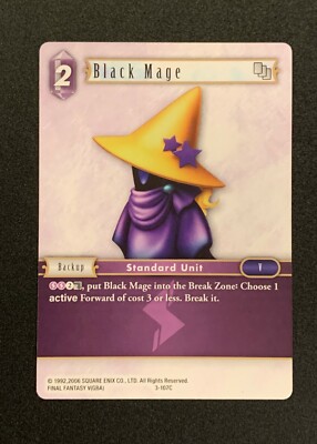Black Mage 3-107C - Common - Opus 3 - Final Fantasy TCG