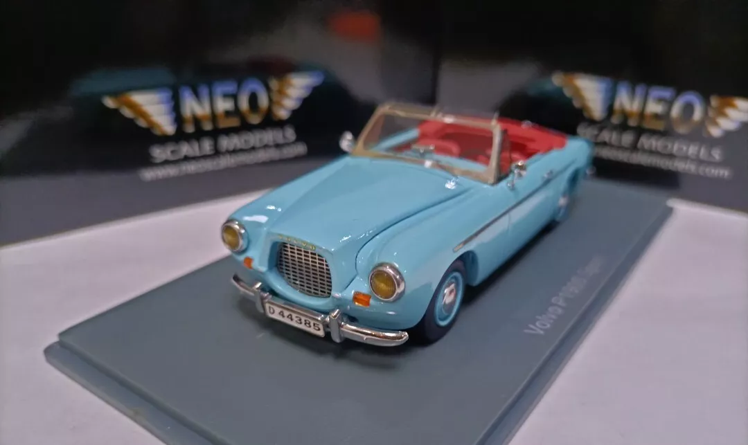 Neo 1/43 Volvo P1900 Sport Blue | eBay